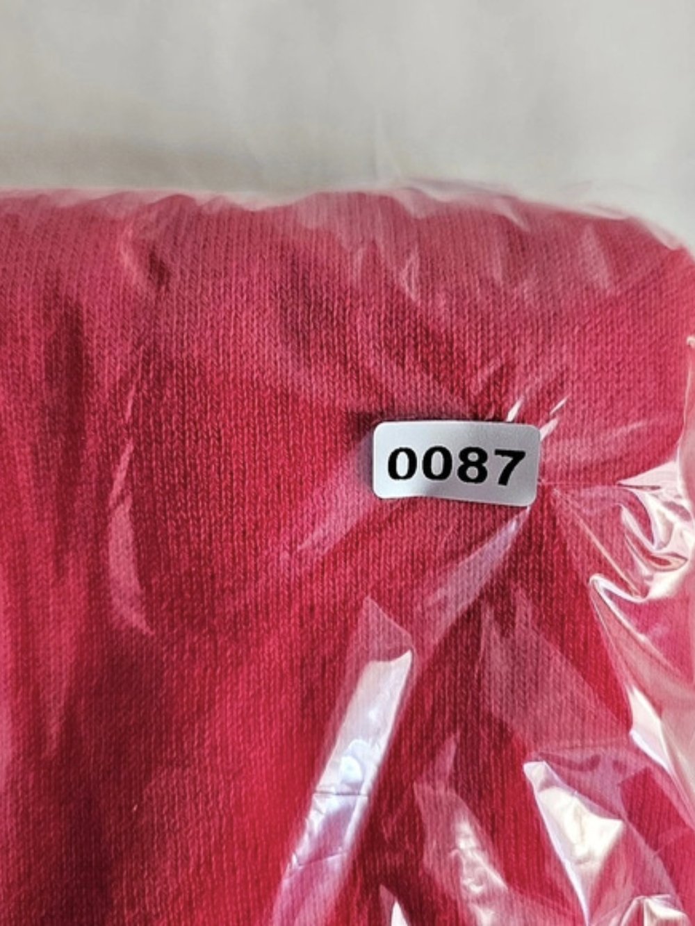 J.Crew Ruffleneck Sweater Ruffled Neck Cotton Red Large - Picture 7 of 7